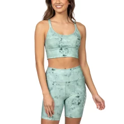 Juniors' Hurley Double Cross Bra