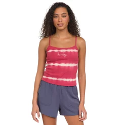 Juniors' Hurley Tie Dye Crop Tank Top