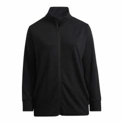 Plus Size adidas Textured Full-Zip Jacket -Adidas shop 5491207 ALT6