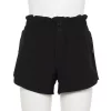 Women's FLX High-Waisted Paperbag-Waist Shorts 1 Women's FLX High-Waisted Paperbag-Waist Shorts -Adidas shop 5494541 Mineral Black