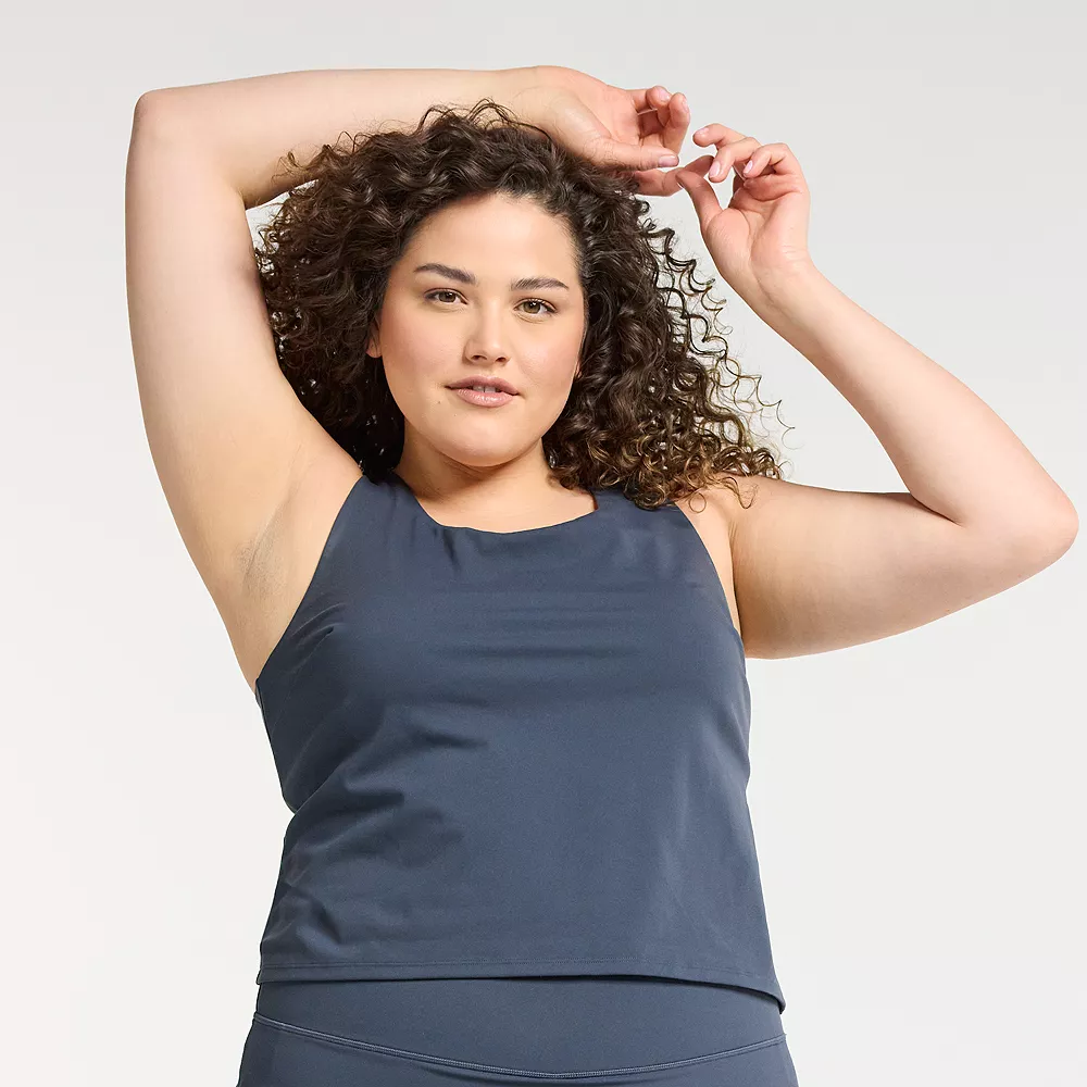 Plus Size FLX Affirmation Twist-Back Tank 3 Plus Size FLX Affirmation Twist-Back Tank