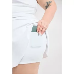 Plus Size FLX High-Waisted Affirmation Skort with Pockets 8 Plus Size FLX High-Waisted Affirmation Skort with Pockets -Adidas shop 5498693 ALT2