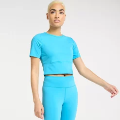 Women's FLX Affirmation Crop Top -Adidas shop 5499821 Incoming Wave