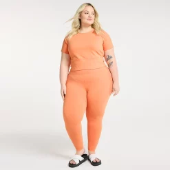 Plus Size FLX Affirmation Crop Top -Adidas shop 5500416 ALT9