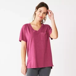 Women's Sonoma Goods For Life® Tunic Tee -Adidas shop 5508079 Raspberry