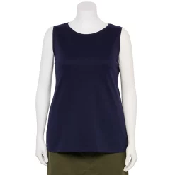 Plus Size Croft & Barrow® Essential Tank -Adidas shop 5509745 Genuine Navy