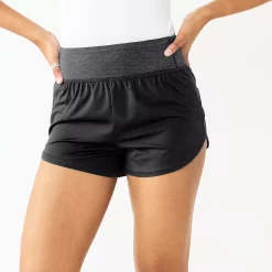 Juniors' SO® Sporty Running Shorts -Adidas shop 5517789 Black Luxe