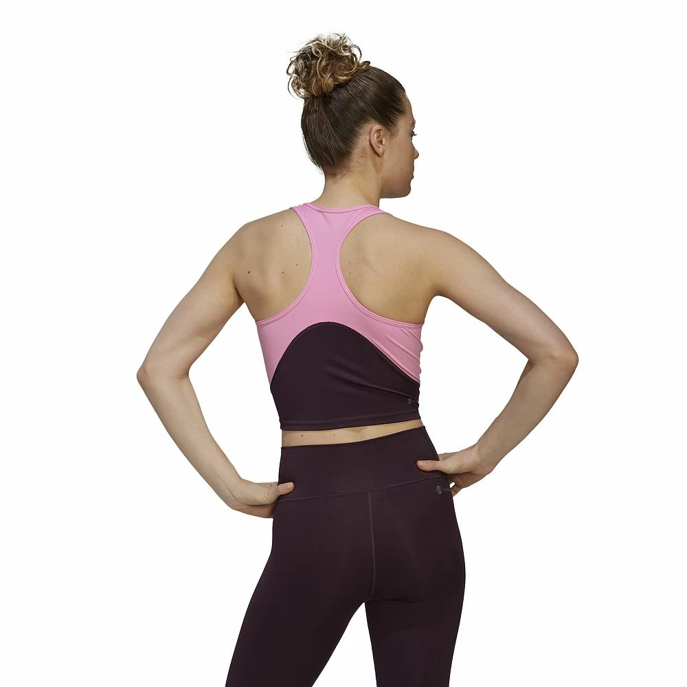 Women's adidas AEROREADY High-Impact Crop Training Tank 4 Women's adidas AEROREADY High-Impact Crop Training Tank - Image 2