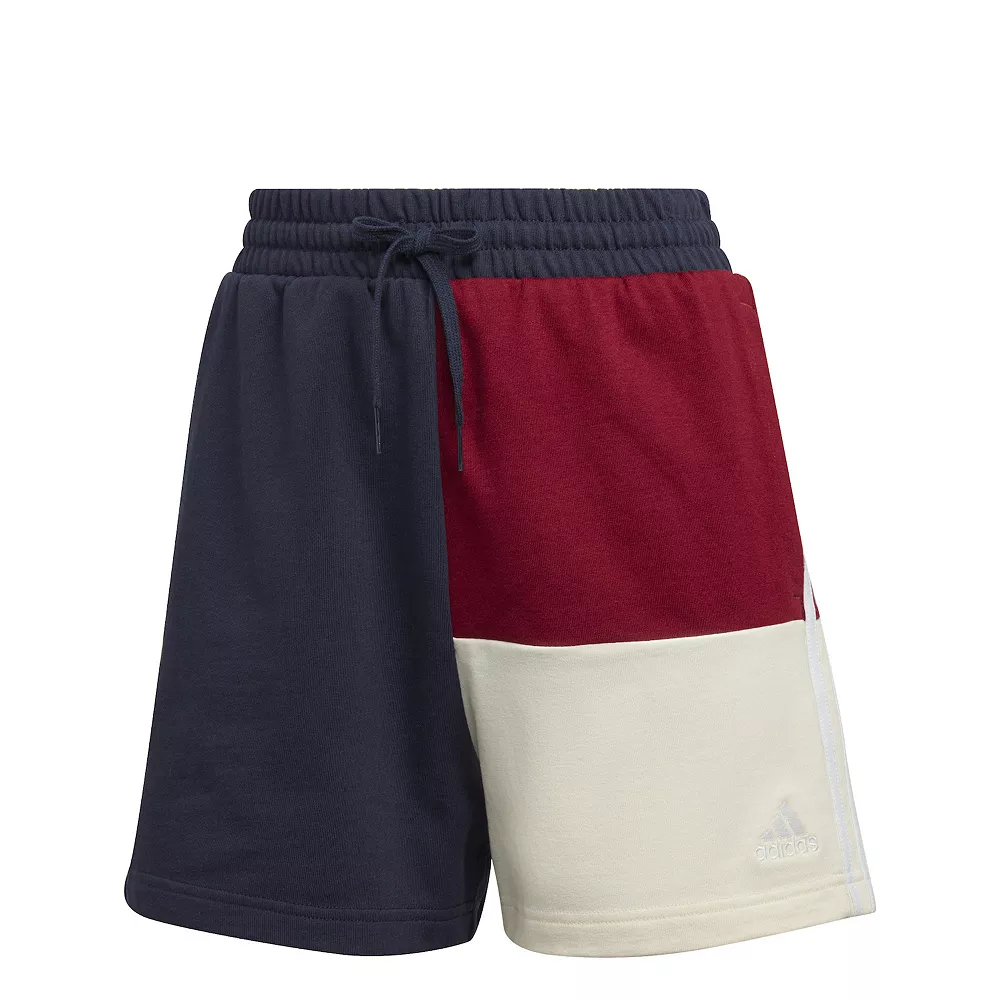 Women's adidas Essentials Colorblock Oversized Shorts 8 Women's adidas Essentials Colorblock Oversized Shorts - Image 6