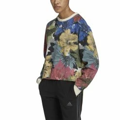 Women's adidas Floral Sweatshirt -Adidas shop 5521125 ALT4