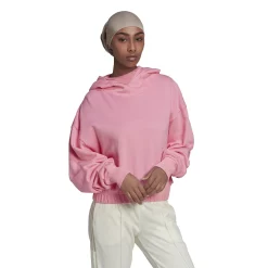 Women's adidas Studio Lounge Cropped Hoodie -Adidas shop 5521133 ALT2