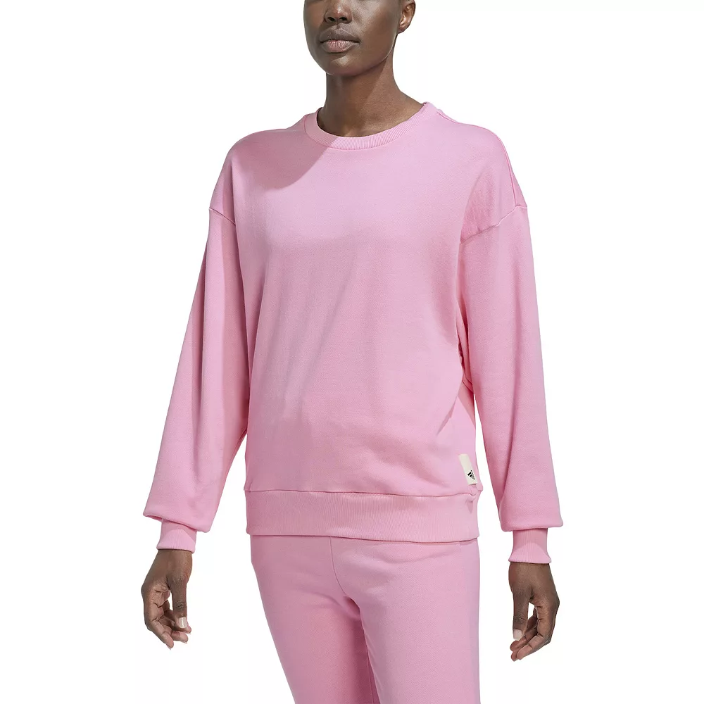 Women's adidas Studio Lounge Loose Sweatshirt 11 Women's adidas Studio Lounge Loose Sweatshirt - Image 9