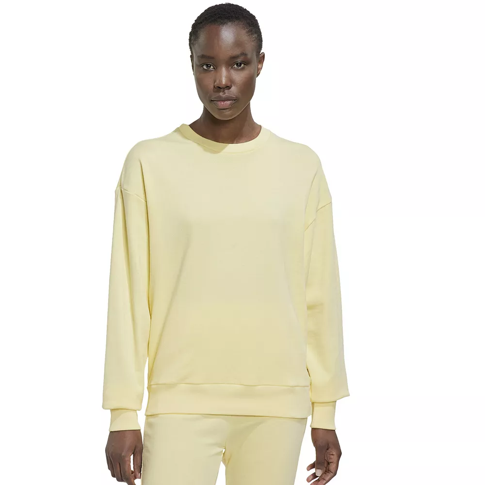 Women's adidas Studio Lounge Loose Sweatshirt 5 Women's adidas Studio Lounge Loose Sweatshirt - Image 3