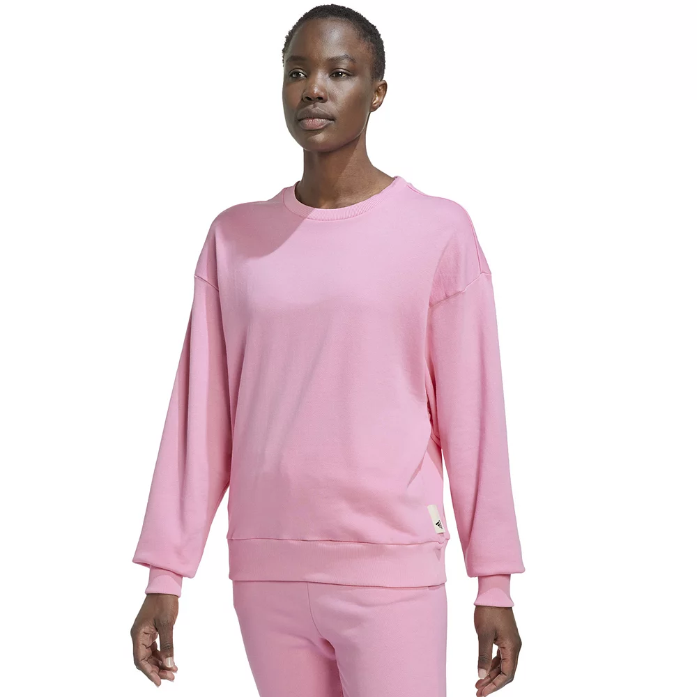 Women's adidas Studio Lounge Loose Sweatshirt 7 Women's adidas Studio Lounge Loose Sweatshirt - Image 5