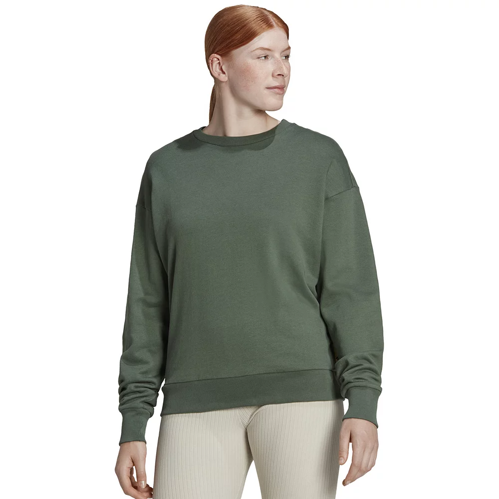 Women's adidas Studio Lounge Loose Sweatshirt 4 Women's adidas Studio Lounge Loose Sweatshirt - Image 2