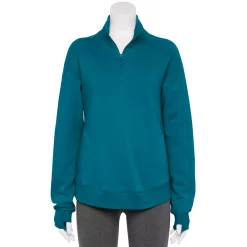 Women's Tek Gear® Quarter-Zip Ultrasoft Fleece Jacket 22 Women's Tek Gear® Quarter-Zip Ultrasoft Fleece Jacket -Adidas shop 5521867 Night Life Teal