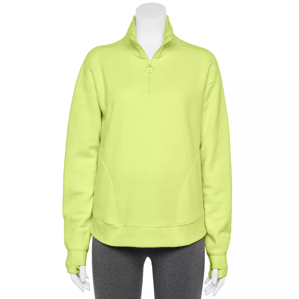 Women's Tek Gear® Quarter-Zip Ultrasoft Fleece Jacket 6 Women's Tek Gear® Quarter-Zip Ultrasoft Fleece Jacket - Image 4
