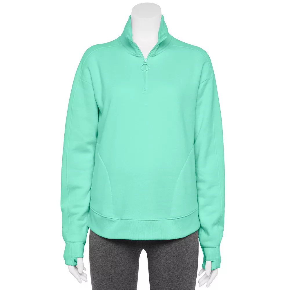 Women's Tek Gear® Quarter-Zip Ultrasoft Fleece Jacket 7 Women's Tek Gear® Quarter-Zip Ultrasoft Fleece Jacket - Image 5