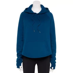 Women's Tek Gear® Ultrasoft Fleece Hoodie -Adidas shop 5522495 Blue Crayon