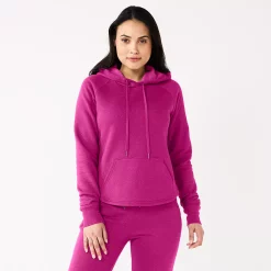 Women's Tek Gear® Ultrasoft Fleece Hoodie -Adidas shop 5522495 Fantasy Berry
