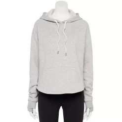 Women's Tek Gear® Ultrasoft Fleece Hoodie -Adidas shop 5522495 Metro Heather