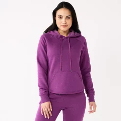 Women's Tek Gear® Ultrasoft Fleece Hoodie -Adidas shop 5522495 Ravishing Orchid