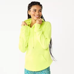 Women's Tek Gear® Ultrasoft Fleece Hoodie -Adidas shop 5522495 Real Lemon