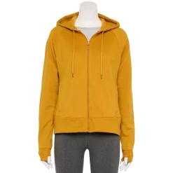 Women's Tek Gear® Ultrasoft Fleece Jacket -Adidas shop 5523198 Brassy Gold