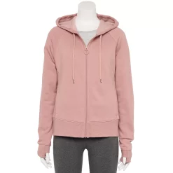 Women's Tek Gear® Ultrasoft Fleece Jacket -Adidas shop 5523198 Martini Rose