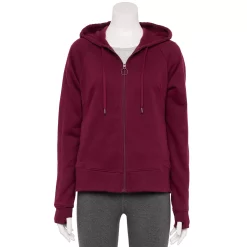 Women's Tek Gear® Ultrasoft Fleece Jacket -Adidas shop 5523198 Night Sangria