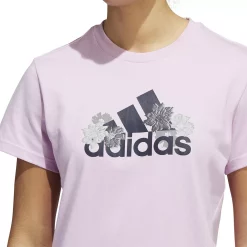 Women's adidas Floral Graphic Tee -Adidas shop 5523630 ALT3