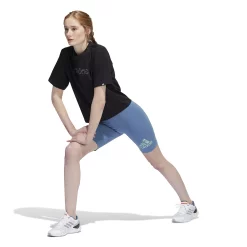 Women's adidas Badge Of Sport 3-Stripes Bike Shorts -Adidas shop 5527109 ALT2