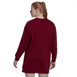 Women's adidas Essentials 3-Stripes Sweatshirt Dress -Adidas shop 5527111 ALT