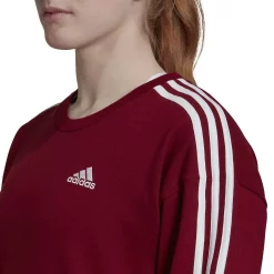 Women's adidas Essentials 3-Stripes Sweatshirt Dress -Adidas shop 5527111 ALT2