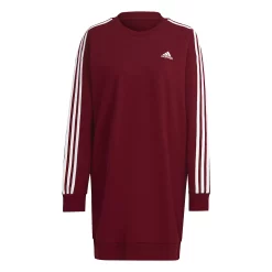 Women's adidas Essentials 3-Stripes Sweatshirt Dress -Adidas shop 5527111 ALT4