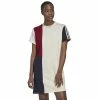 Women's adidas Essentials Colorblock Boyfriend T-Shirt Dress 1 Women's adidas Essentials Colorblock Boyfriend T-Shirt Dress -Adidas shop 5527112 Ecru Tint Legend Ink