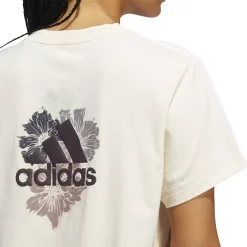 Women's adidas Floral Graphic T-Shirt Dress -Adidas shop 5527113 ALT3