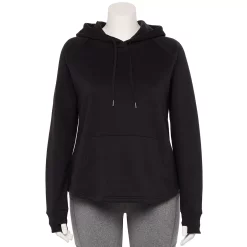 Plus Size Tek Gear® Ultrasoft Fleece Hoodie 16 Plus Size Tek Gear® Ultrasoft Fleece Hoodie -Adidas shop 5527170 Black