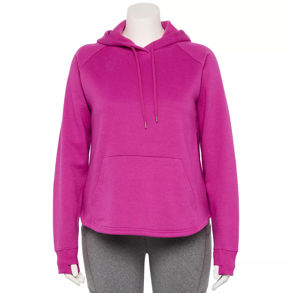 Plus Size Tek Gear® Ultrasoft Fleece Hoodie 5 Plus Size Tek Gear® Ultrasoft Fleece Hoodie - Image 3