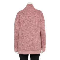 Plus Size Tek Gear® Ultrasoft Fleece Cowlneck Tunic -Adidas shop 5527206 ALT