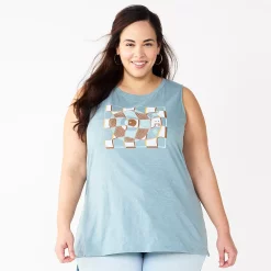 Plus Size Sonoma Goods For Life® Graphic Muscle Tank 18 Plus Size Sonoma Goods For Life® Graphic Muscle Tank -Adidas shop 5529302 Blue Record