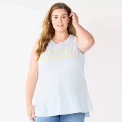 Plus Size Sonoma Goods For Life® Graphic Muscle Tank 19 Plus Size Sonoma Goods For Life® Graphic Muscle Tank -Adidas shop 5529302 Choose Happiness