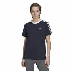 Women's adidas Essentials 3-Stripes Tee 9 Women's adidas Essentials 3-Stripes Tee -Adidas shop 5529951 Legend Ink