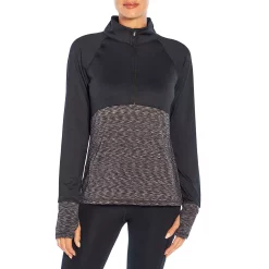 Women's Marika Justine Cozy Zip Fleece Pullover 10 Women's Marika Justine Cozy Zip Fleece Pullover -Adidas shop 5531267 Black Static Spacedye