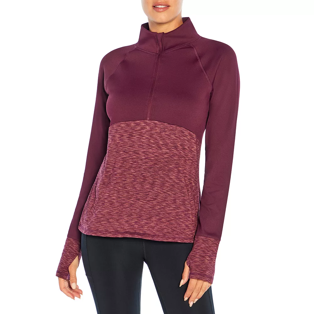 Women's Marika Justine Cozy Zip Fleece Pullover 3 Women's Marika Justine Cozy Zip Fleece Pullover