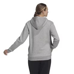 Women's adidas Essentials Linear Oversized Fleece Hoodie -Adidas shop 5531582 ALT