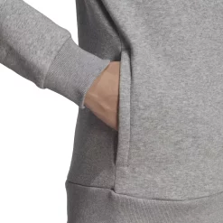 Women's adidas Essentials Linear Oversized Fleece Hoodie -Adidas shop 5531582 ALT3