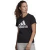 Women's adidas Loungewear Essentials Logo Tee -Adidas shop 5538887 Black White