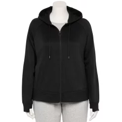 Plus Size Tek Gear® Ultrasoft Fleece Jacket 23 Plus Size Tek Gear® Ultrasoft Fleece Jacket -Adidas shop 5540291 Black