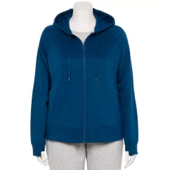 Plus Size Tek Gear® Ultrasoft Fleece Jacket 21 Plus Size Tek Gear® Ultrasoft Fleece Jacket -Adidas shop 5540291 Blue Crayon